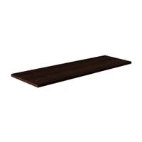 Repisa recta Facility 1.5x30x120cm Tabaco Prat-K