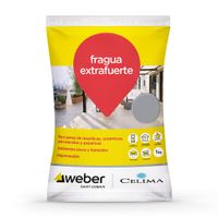Fragua Extrafuerte Grafito 1 kg Celima Weber