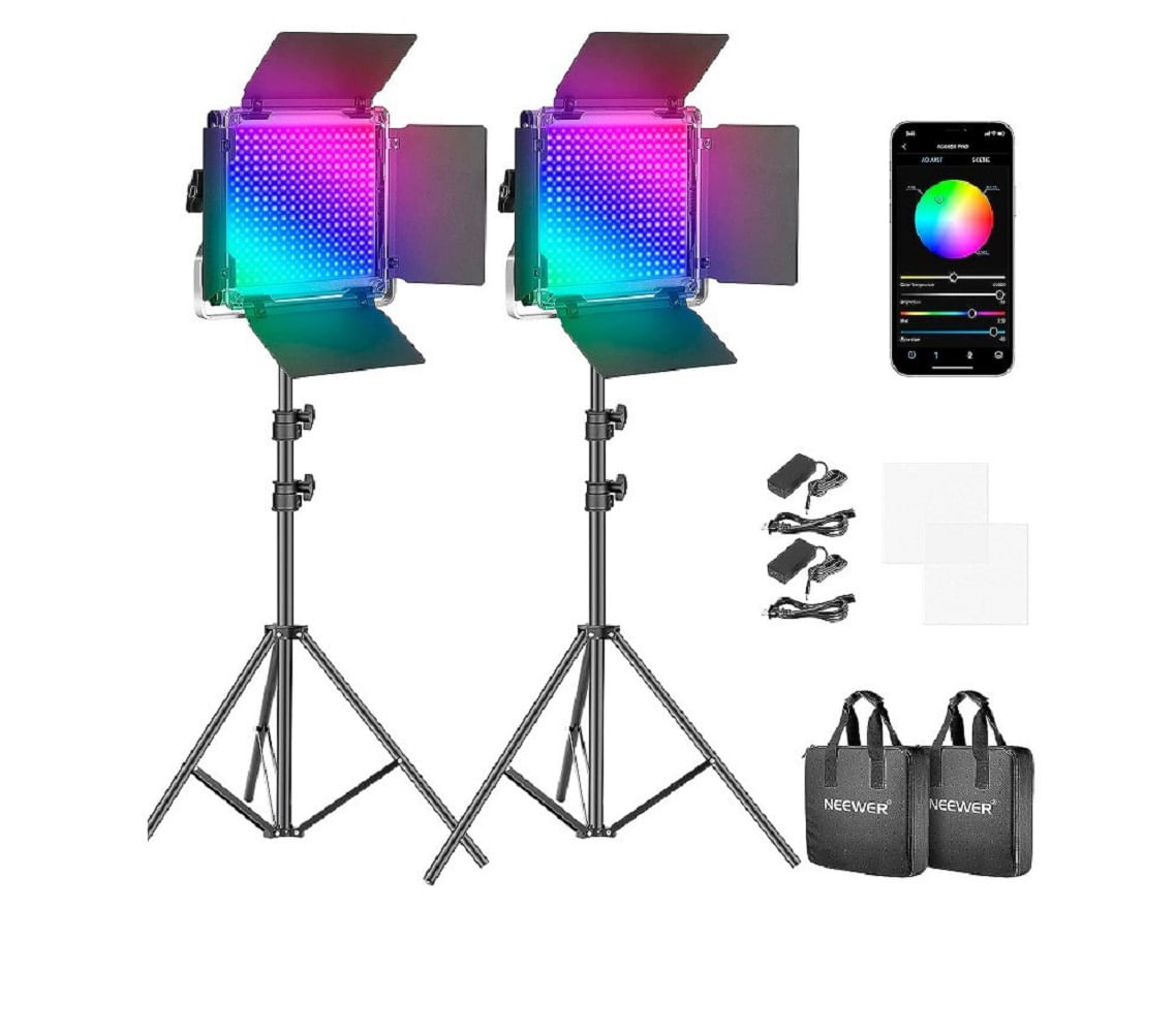 Kit Luz Led Neewer 660 Pro Rgb Led