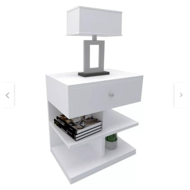 Velador minimalista Blanca Nacion Muebles