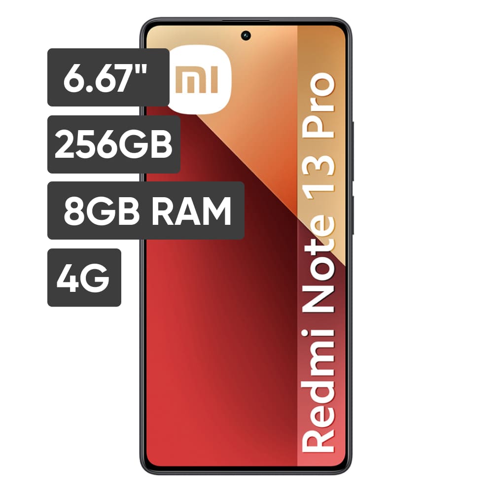 Celular Xiaomi Redmi Note 13 6GB Ram 128GB Negro - Promart