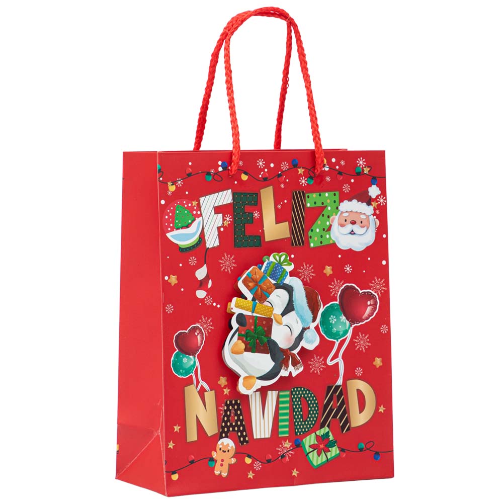 Bolsa de Regalo CLASS&WORK Pingüino Mediana