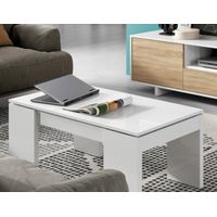 Mesa de Centro Flow color Blanco TU MESITA
