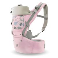 Canguro para Bebé Ballenita 3 en 1 Rosado