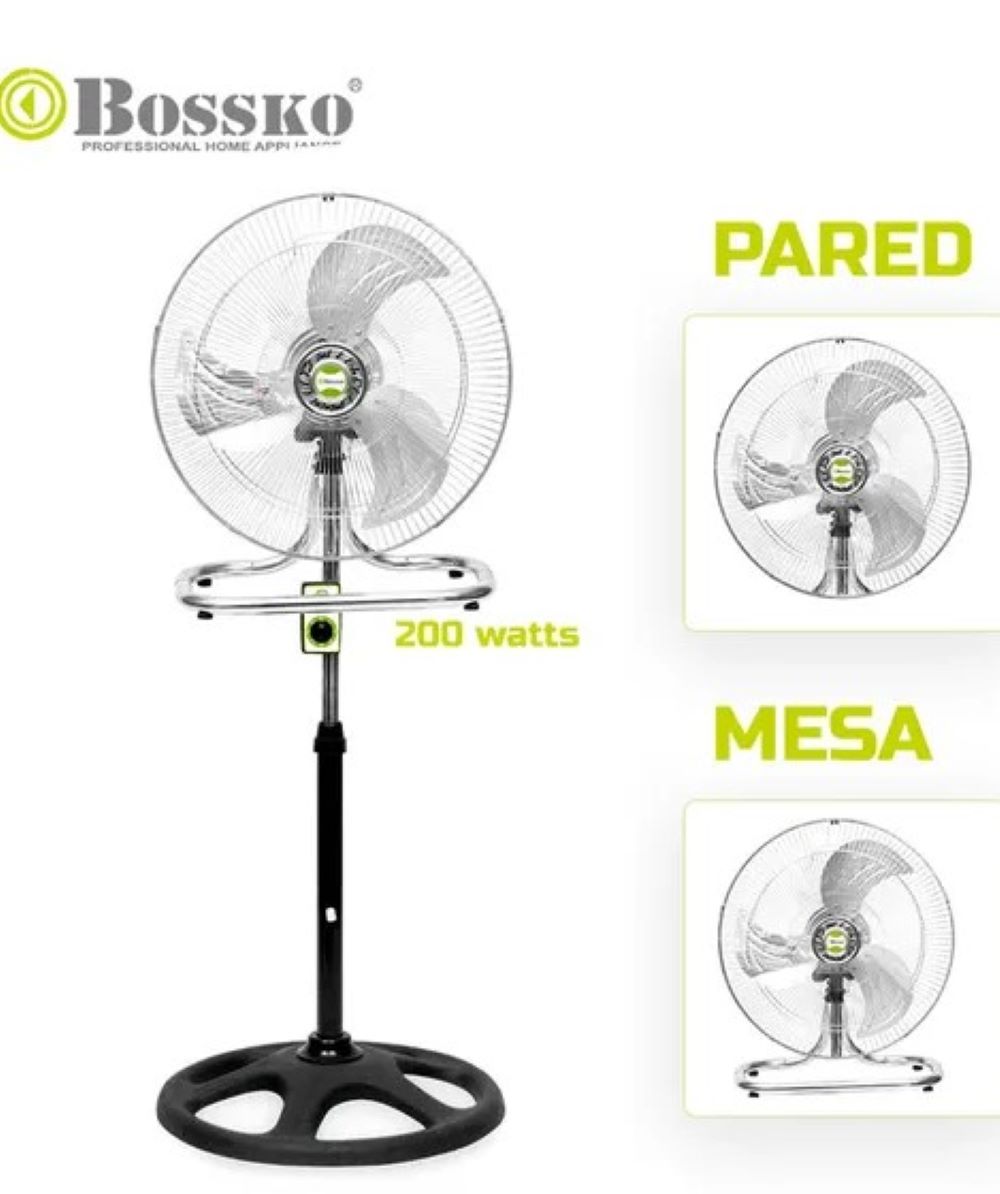 Ventilador 3 en 1 Bossko 18"" BK-8218VI