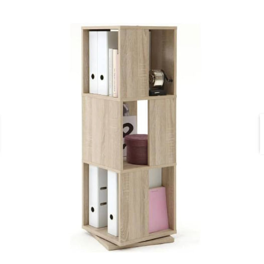 Estante Giratorio Moderno Lia Nacion Muebles