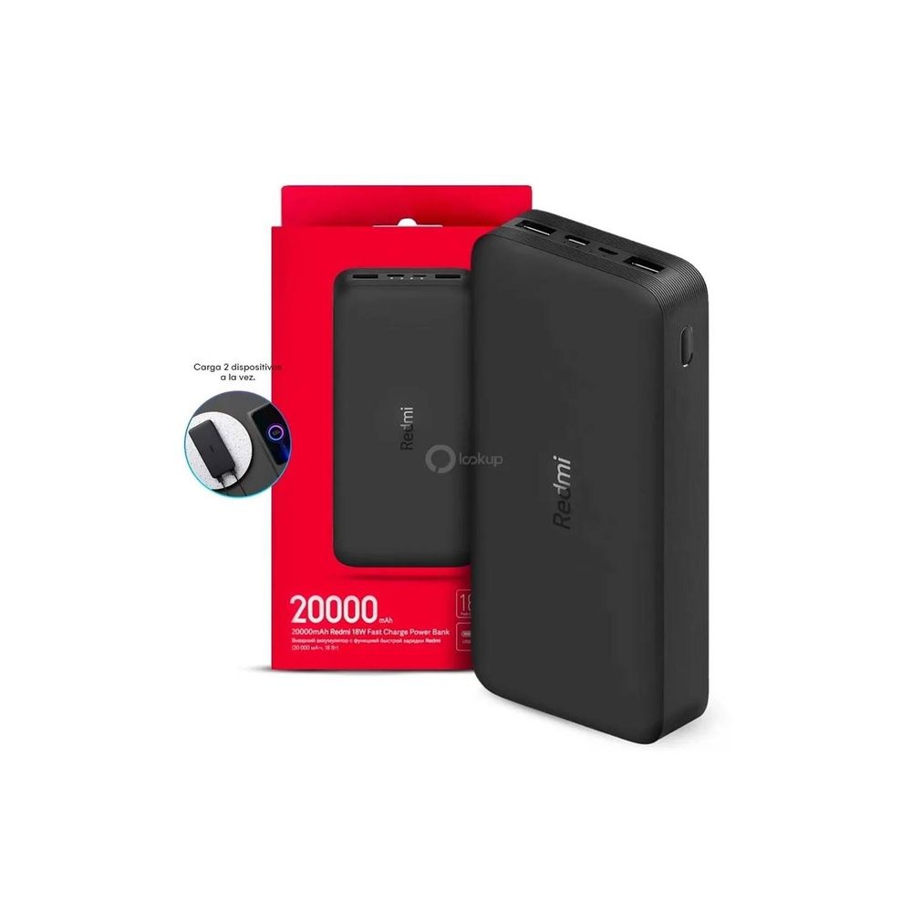 Redmi Power Bank PowerBank Xiaomi Redmi 20000mAh Carga