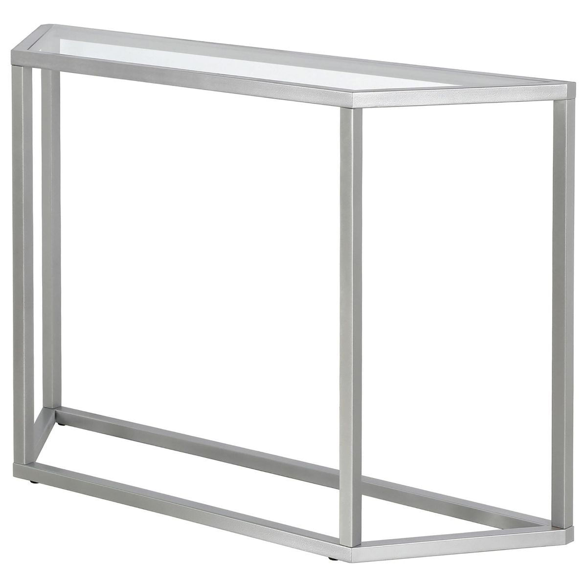 Consola Casa Concepto Hacre Hecho de Acero Inoxidable Acabado Satinado