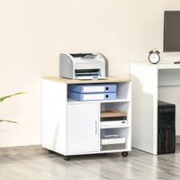 Escritorio Auxiliar Moderno Maomao Blanco R&R MUEBLES