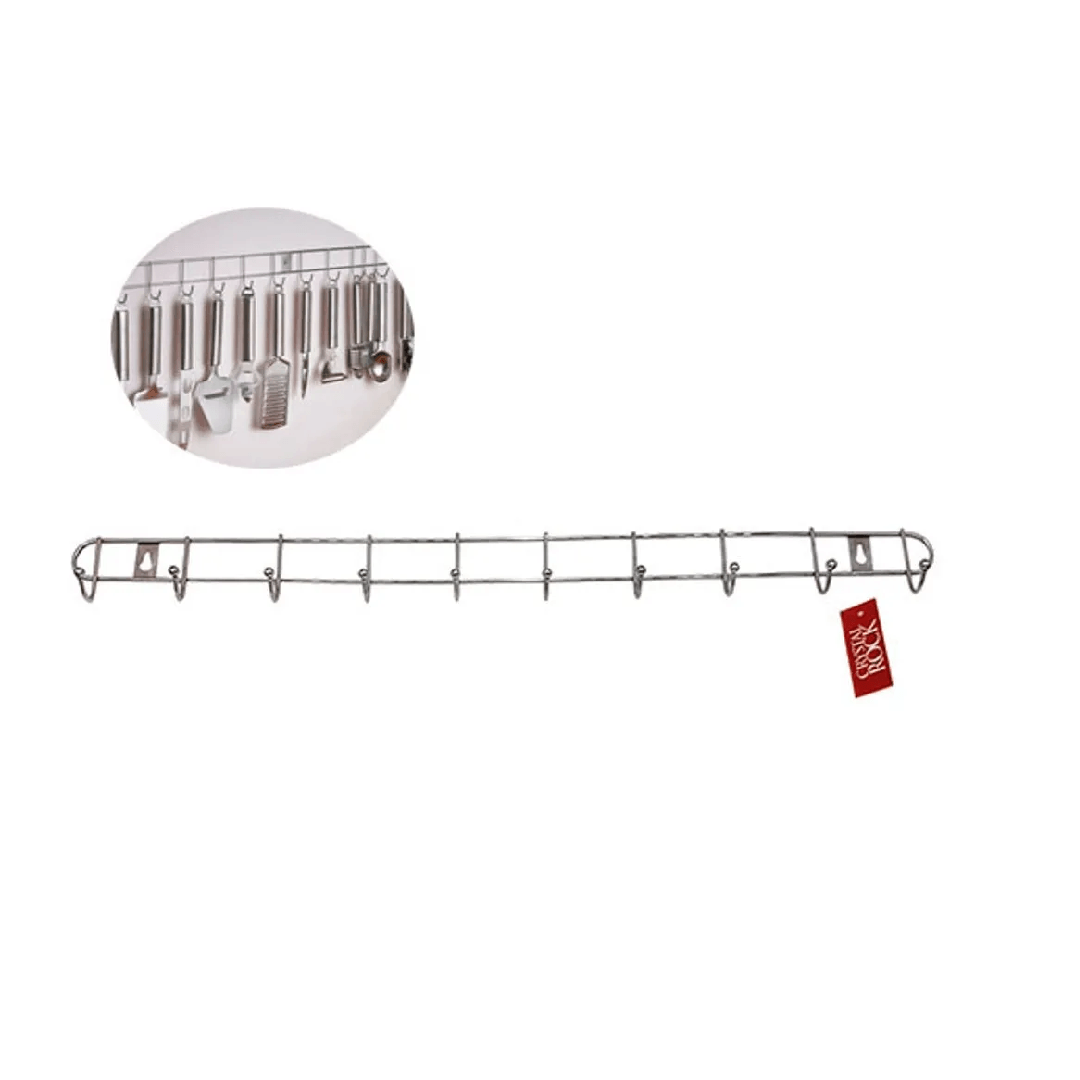 Perchero Cromado Importado de 10 Ganchos