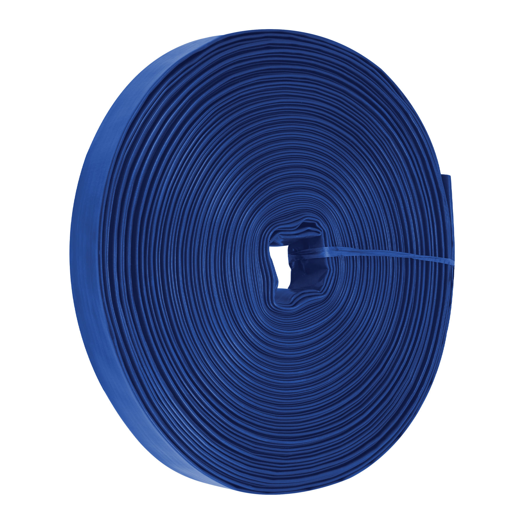 Rollo de Manguera Plana de 2" x 100m de Descarga p/Motobomba Truper 100864