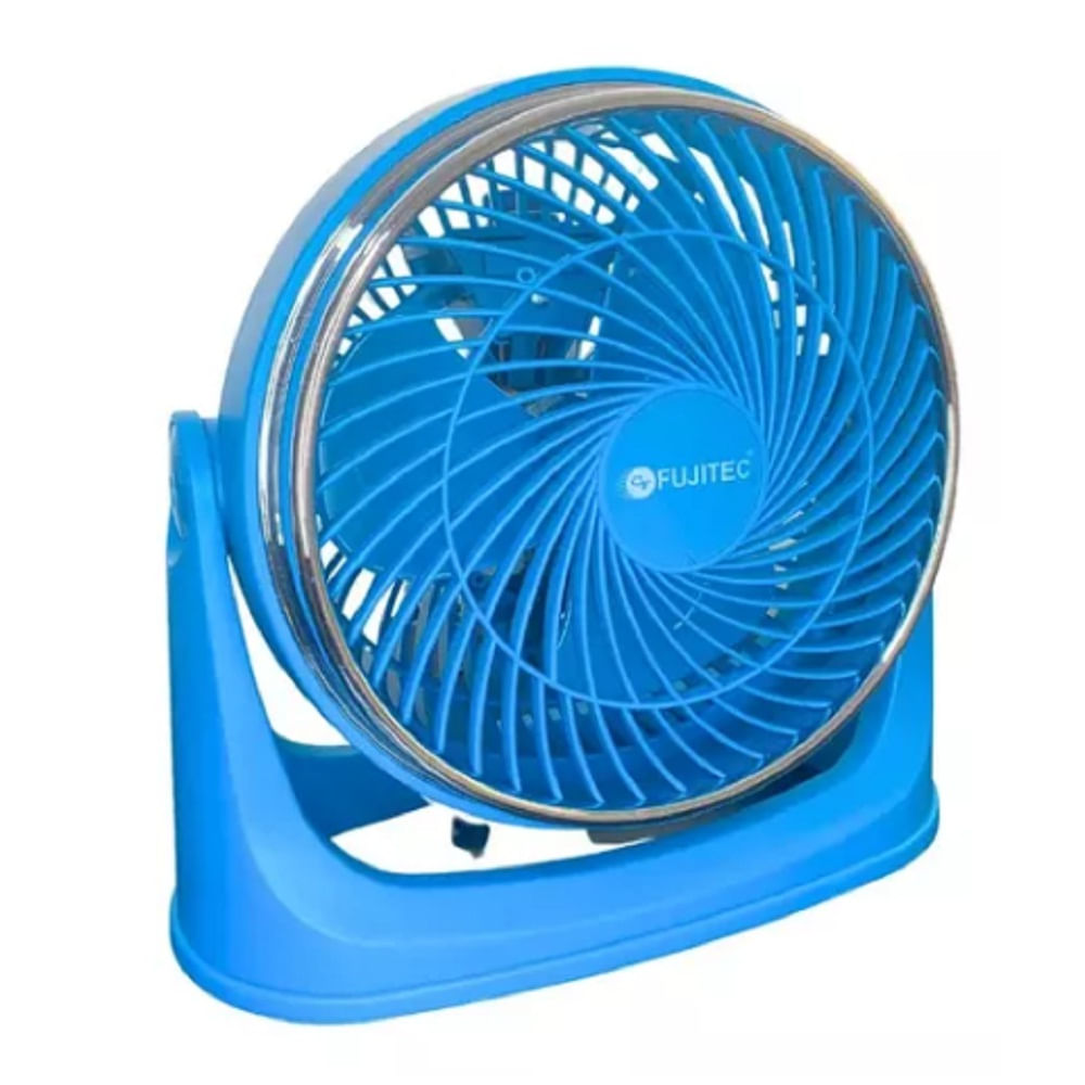Ventilador de Suelo y Mesa Fujitec Celeste