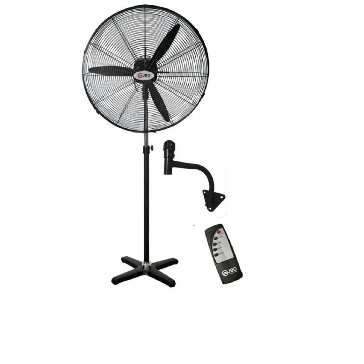 Ventilador Industrial JBO Pedestal Pared 26 con Control