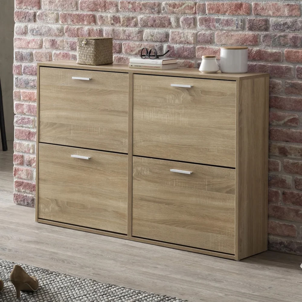 Zapatera Moderna Loga Marrón R&R MUEBLES