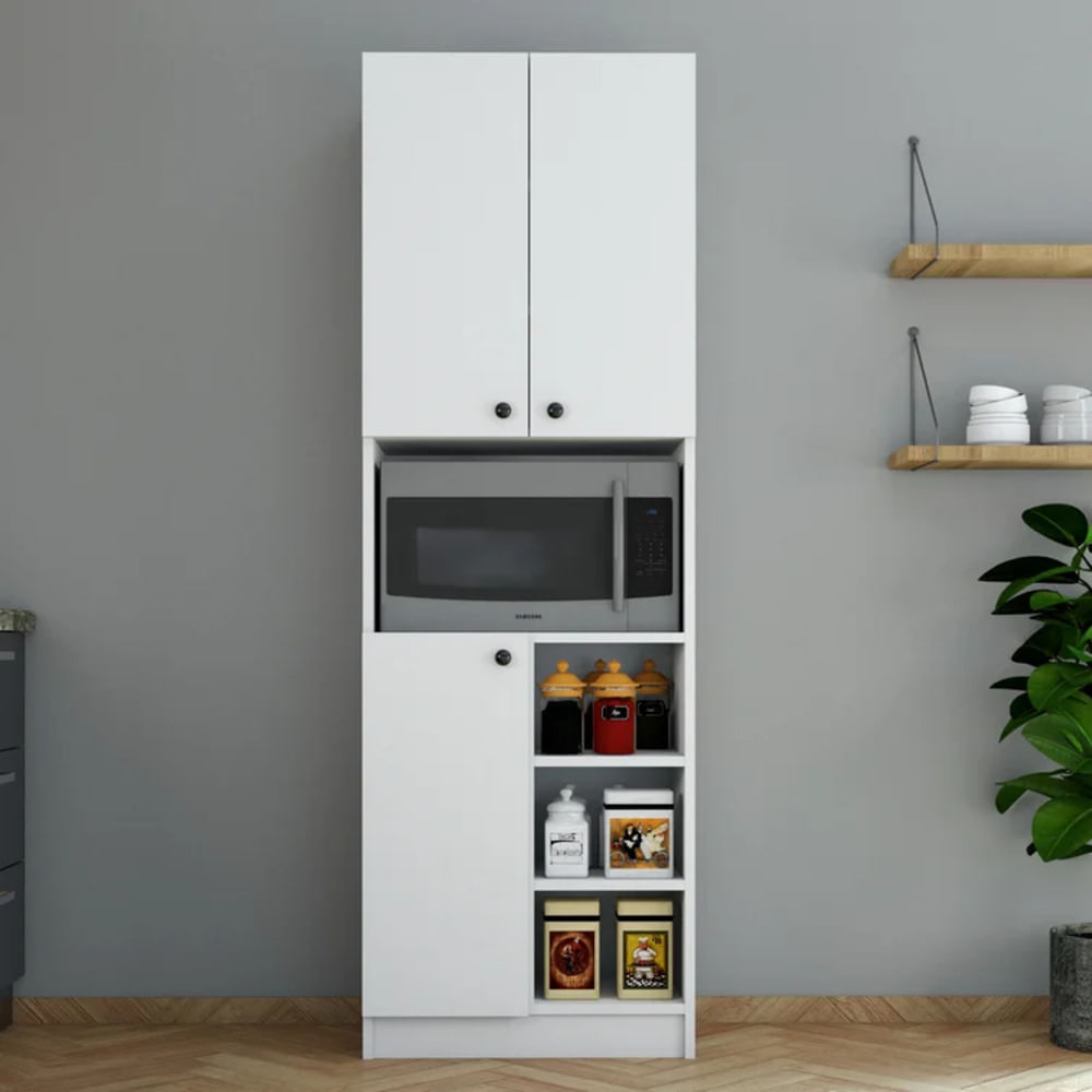Mueble de Cocina Moderno Momochi Blanco R&R MUEBLES