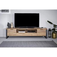 Mueble de TV Moderno Bradley Marron R&R MUEBLES