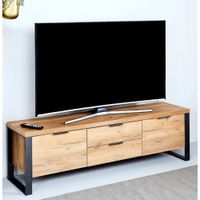 Mueble de TV Moderno Pinaco Marron R&R MUEBLES
