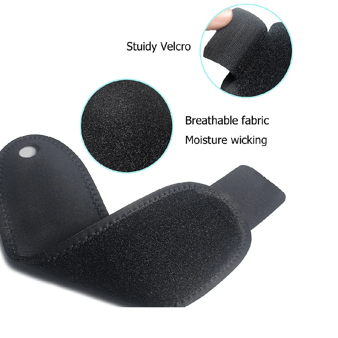 Muñequera Velcro Talla M Regulable Argym