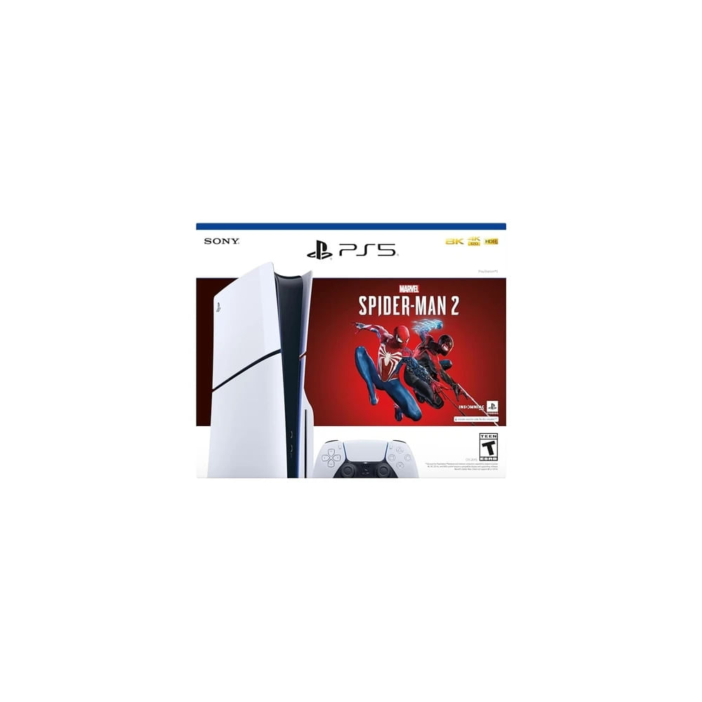 Playstation 5 Console - Marvel's Spiderman 2 Bundle (Slim)