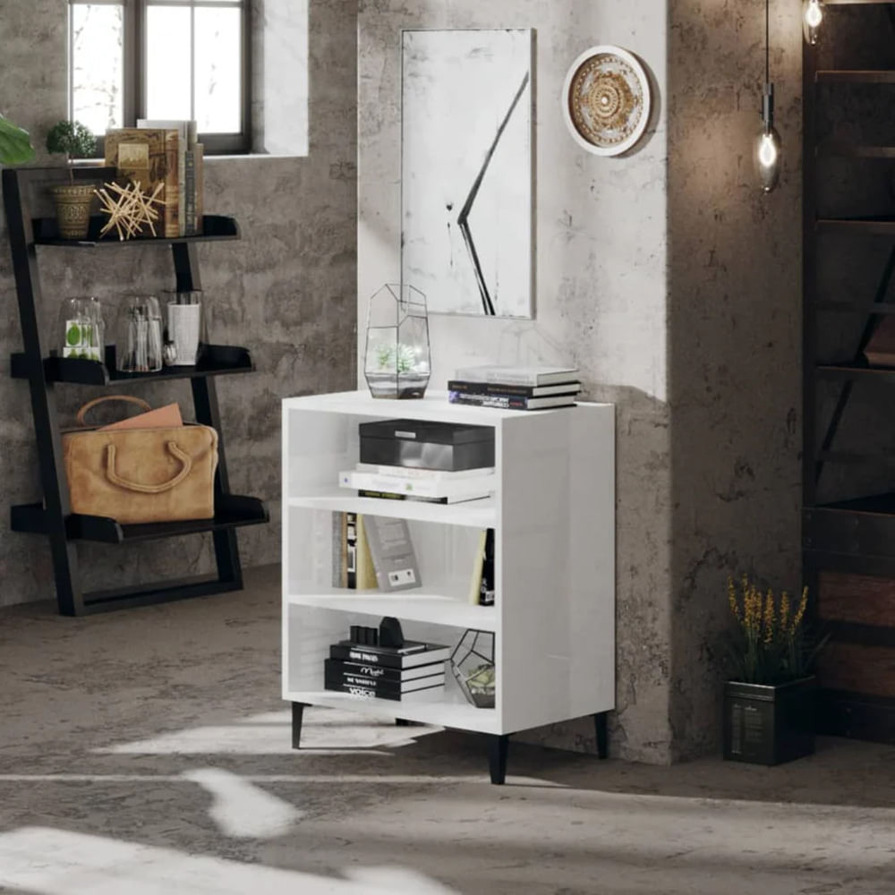 Aparador Librero Ruth color Blanco TU MESITA