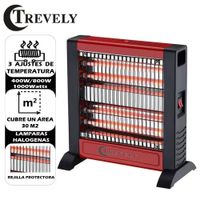 Calefactor Eléctrico de Cuarzo Trevely 1000W TCH-011