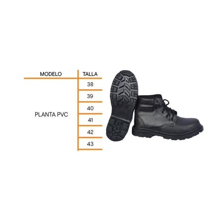 Planta de fashion zapato pvc