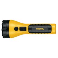 Linterna Plástica Recargable de Led, 180 Lúmenes Pretul 26102