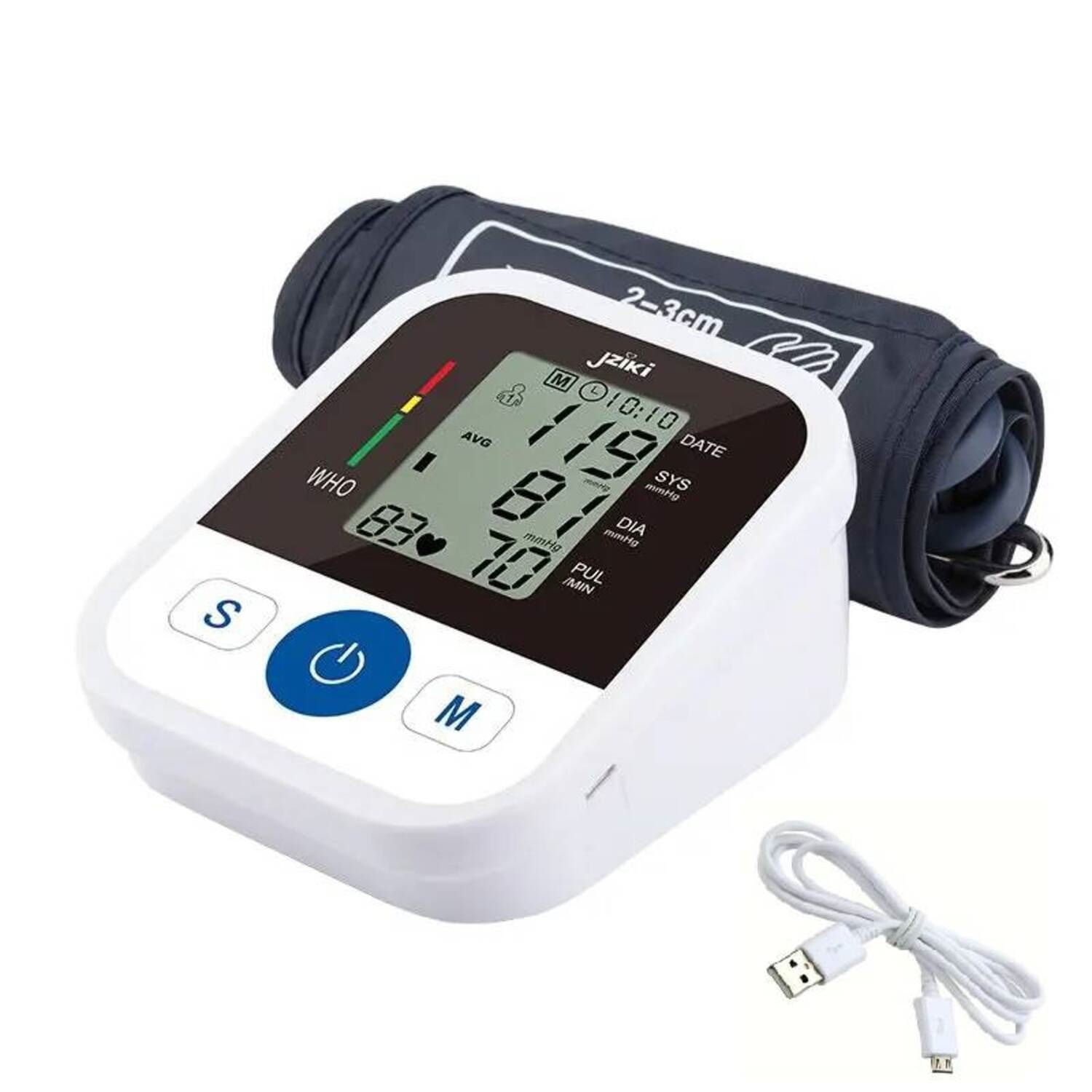 Tensiómetro Digital Brazo Con Voz Inteligente Incluye Cable Usb