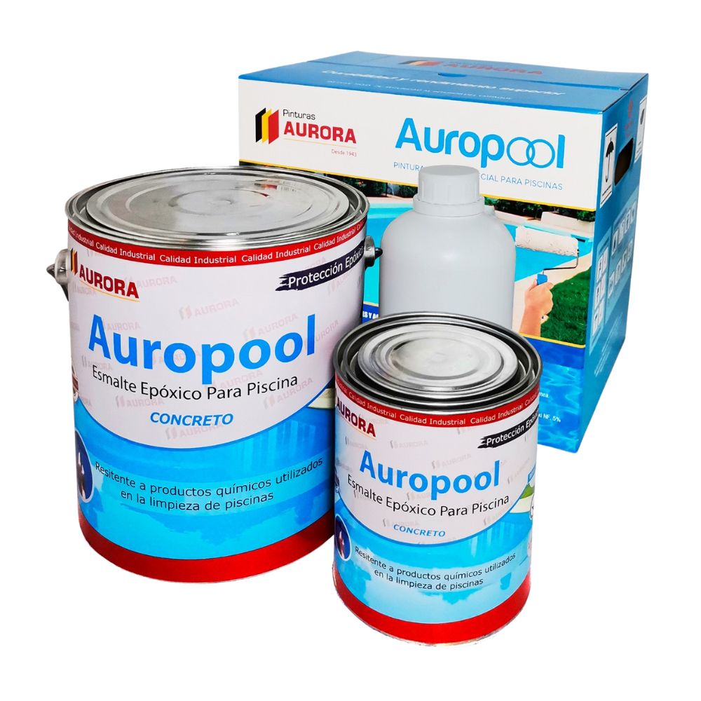 Kit Auropool Epoxi Blanco Aurora