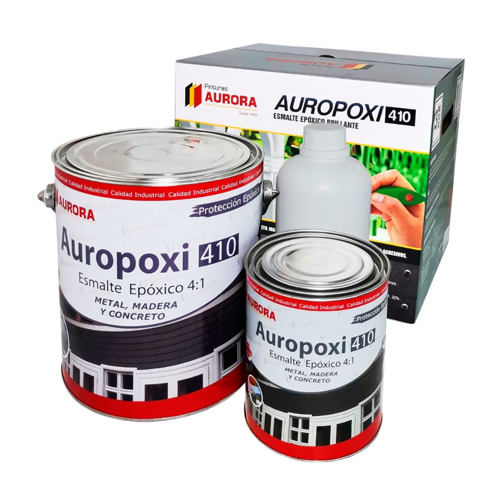 Kit Auropoxi 410 Gris Claro Aurora