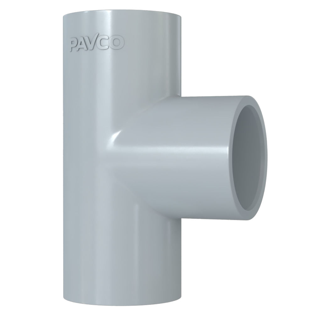 Tee 1"" Agua Fría sin Rosca Pavco