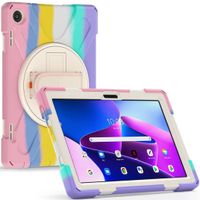Funda Protector Armor para Tablet Lenovo M10 Plus 3ra Gen 10.1"" Tb-328f Arcoiris