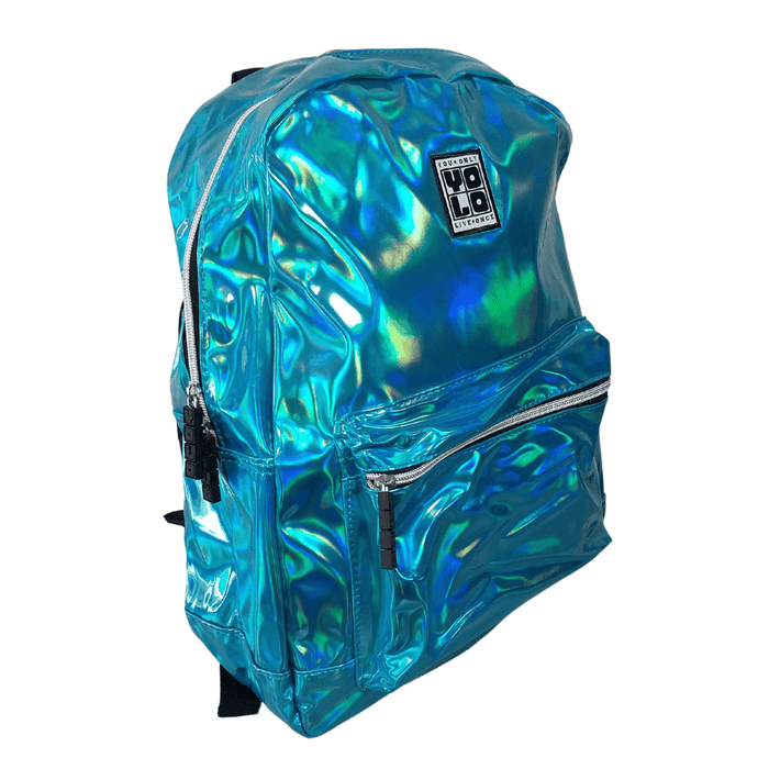 Mochila escolar Celeste Juvenil Tornasol Yolo Promart - Main Image