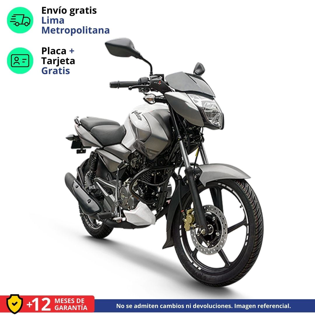 Moto Bajaj Pulsar LS 125 Blanco/Gris