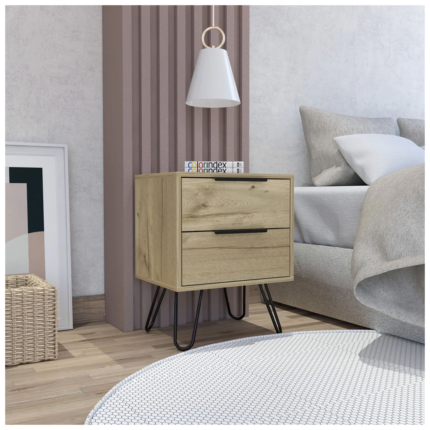 Velador Minimalista Greck Ventitas Home Duna