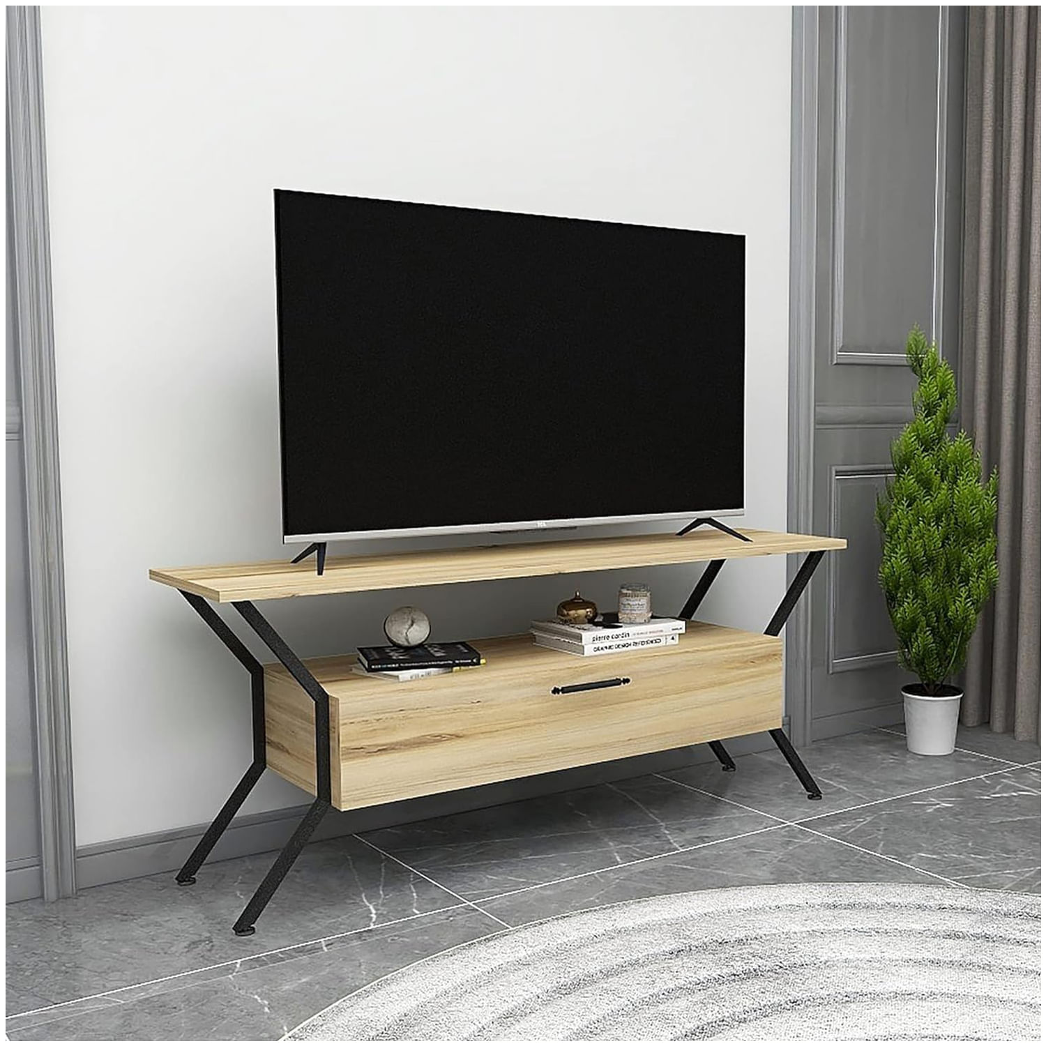 Mesa de Tv 60” Ricarda Ventitas Home Duna