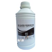Tinta Compatible 1 Litro Super Premium Ciss GI190BK Negro para Canon