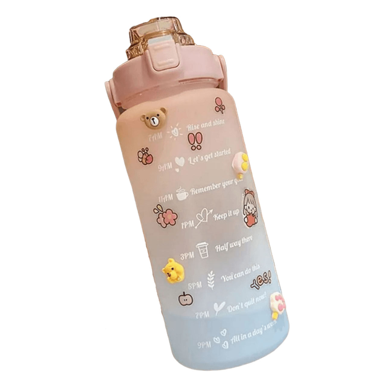 Tomatodo kawaii 2L con frases stickers y pegatinas 3D