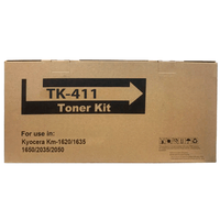 Toner Genérico TK 411 Negro Compatible con Kyocera Para Km-1620/2035