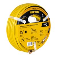 Manguera de PVC para Compresora 15 m x 1/4' Pretul 20664