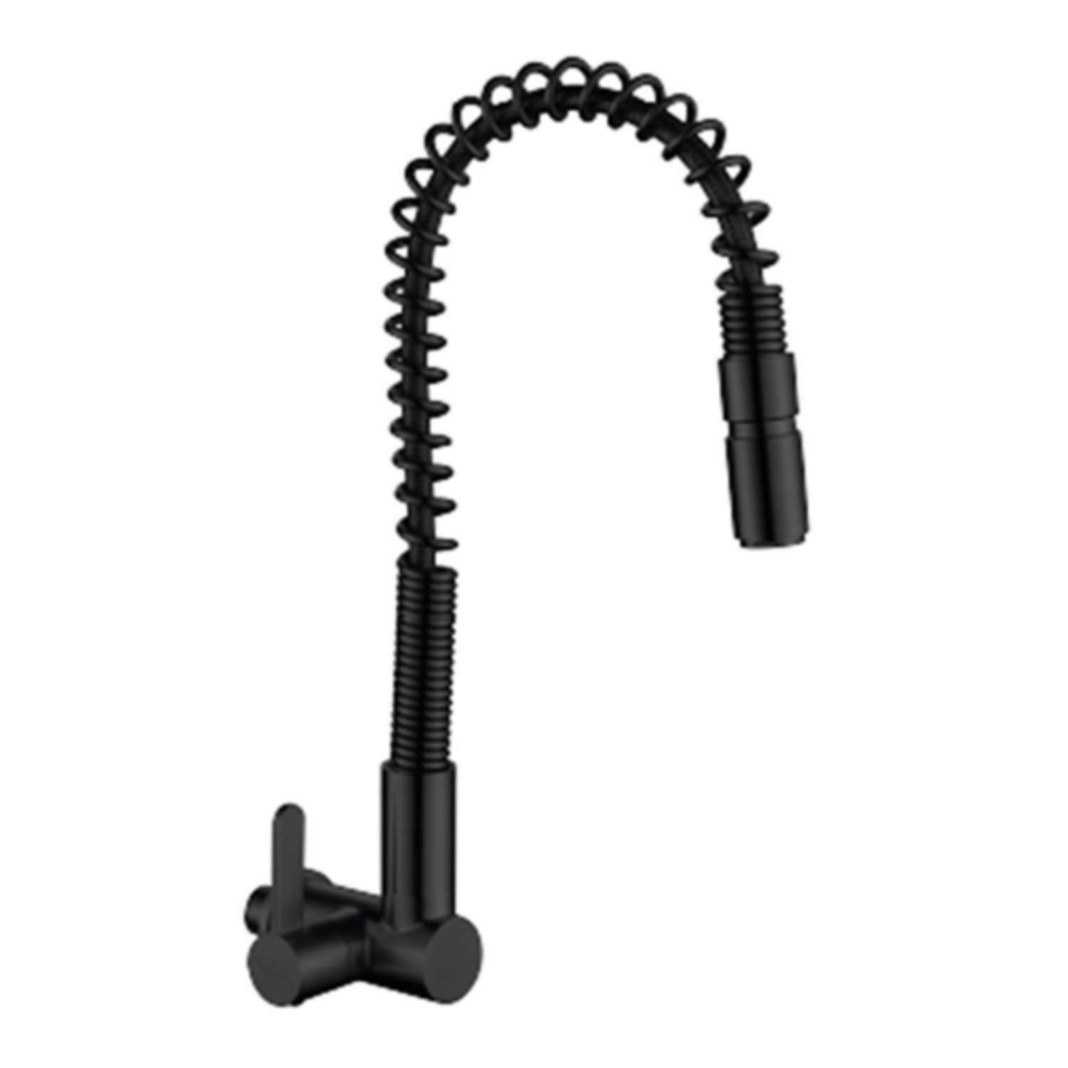 Llave ganso Negro para Cocina XM 107201 Acero Inoxidable