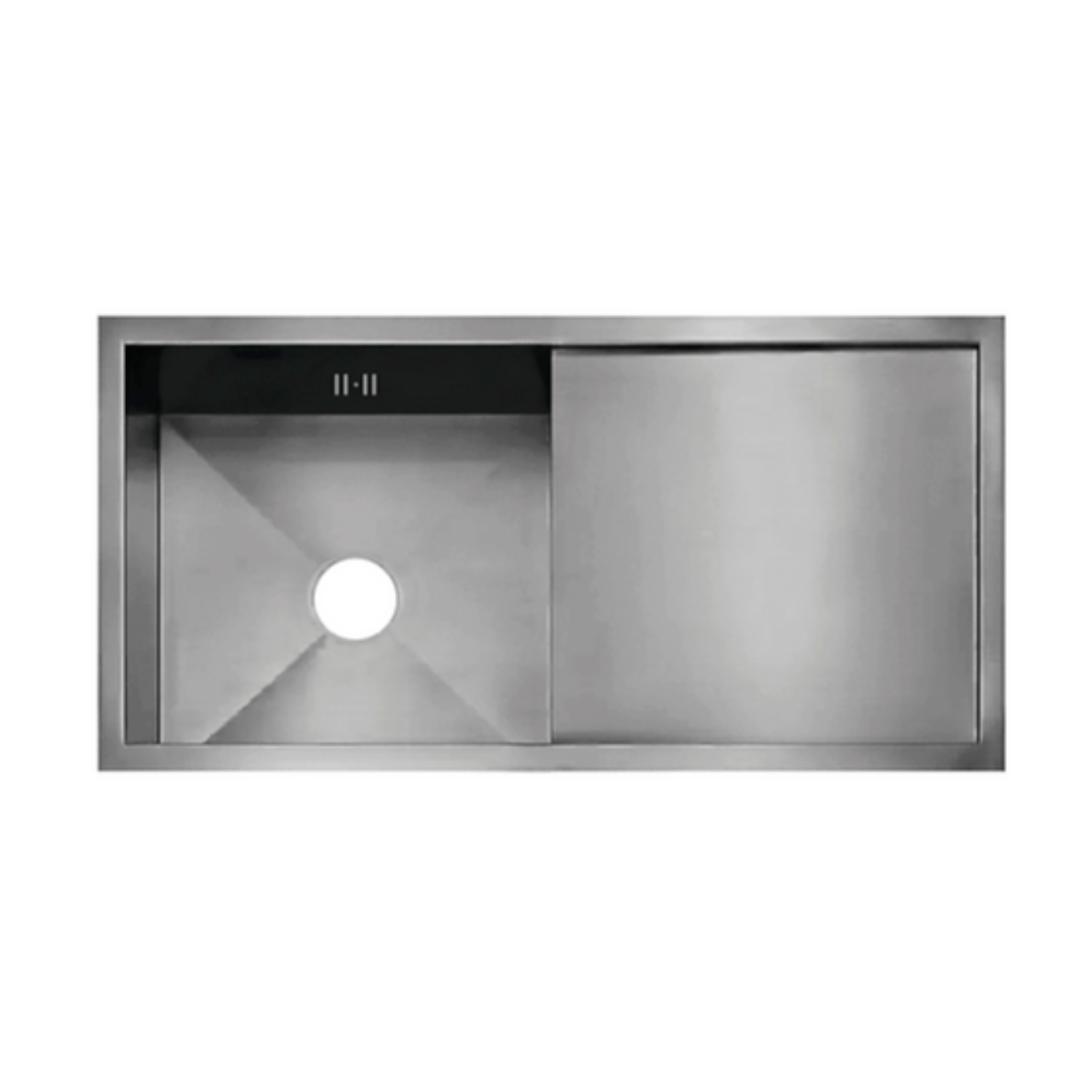 LAVADERO DE COCINA DE LUJO 1 POZA ULS03-10050 ACERO INOXIDABLE