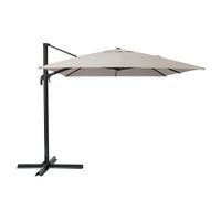 Quitasol Terraza Lateral Aluminio Rectangular 290x390cm Taupe Naterial