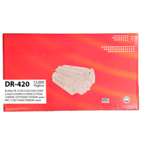 Drum Genérico DR 420 Negro Compatible con Brother Para HL 2130