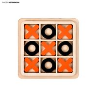 Juego De Mesa Hecho De Madera 3 En Raya