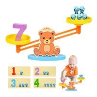 Juego Educativo Balanza Equilibrio De Osito