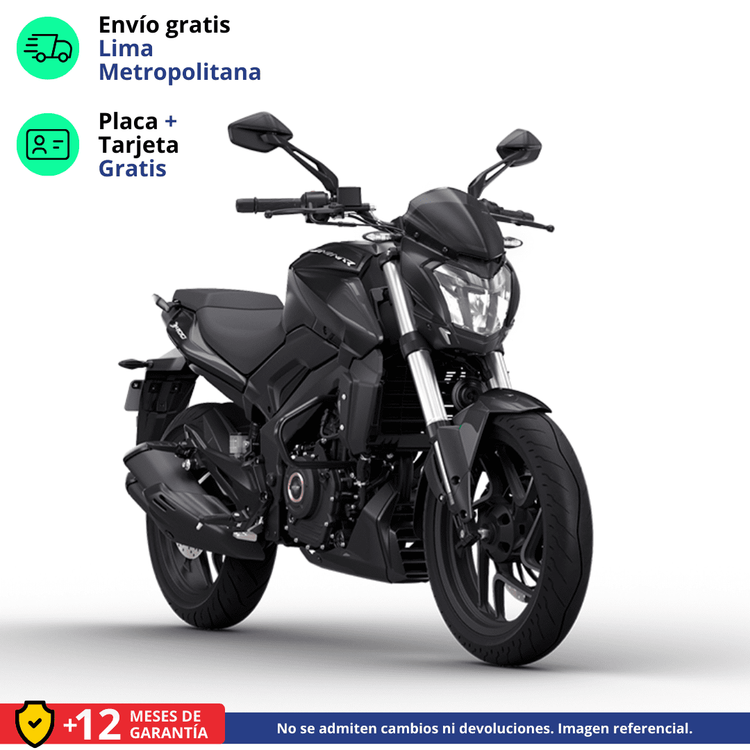 Moto Bajaj Dominar 400 2.0 Negro