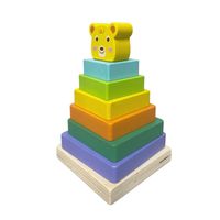 Juego Didáctico Torre De Encaje-Oso