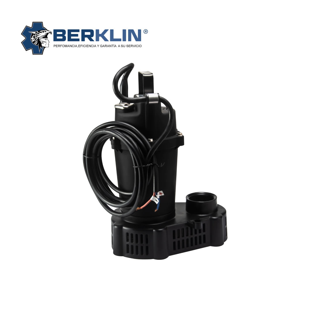 Bomba de agua Berklin sumergible fotovoltaica de 0.3 HP 12V