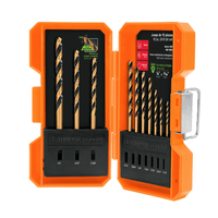 Juego de Brocas Truper Jbav 102 de 10 piezas para metal